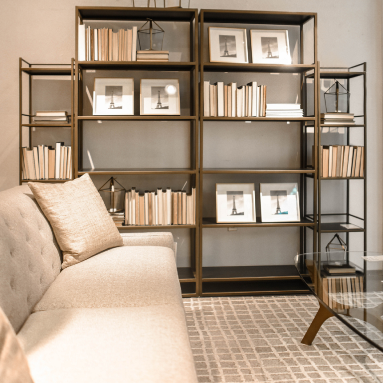 Stylish Shelves in the Living Room: Express Yourself Through Decor